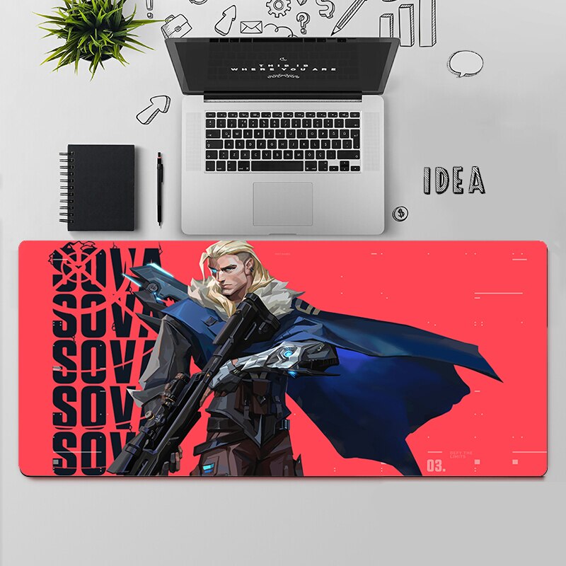 Valorant Sova Mousepads | Valorant Gaming Desk Mat Collection