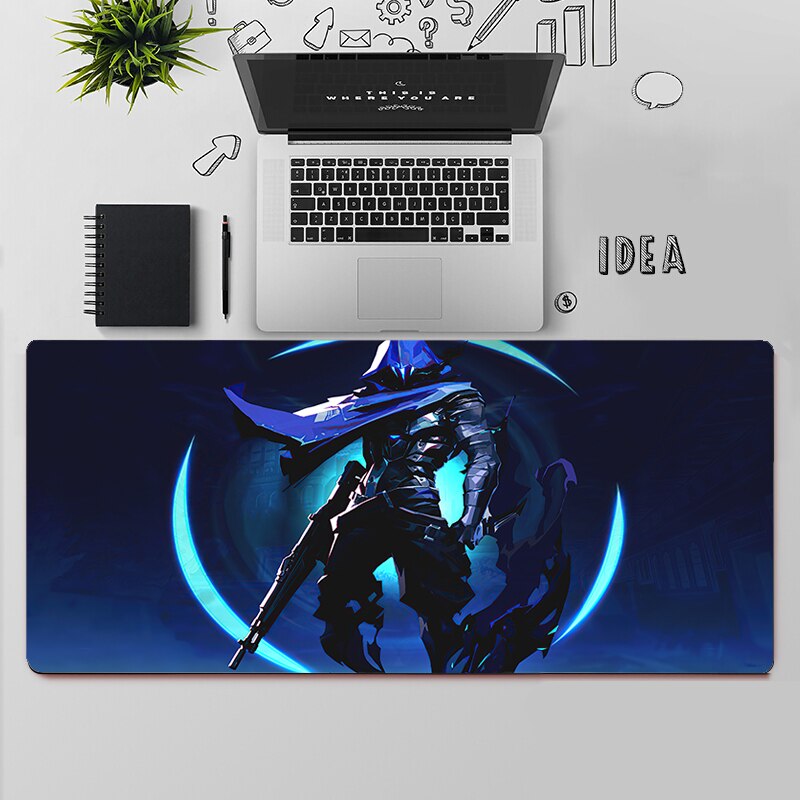 Valorant Omen Desk Mats | Valorant Gaming Mousepads | Gift For Agent Omen Player