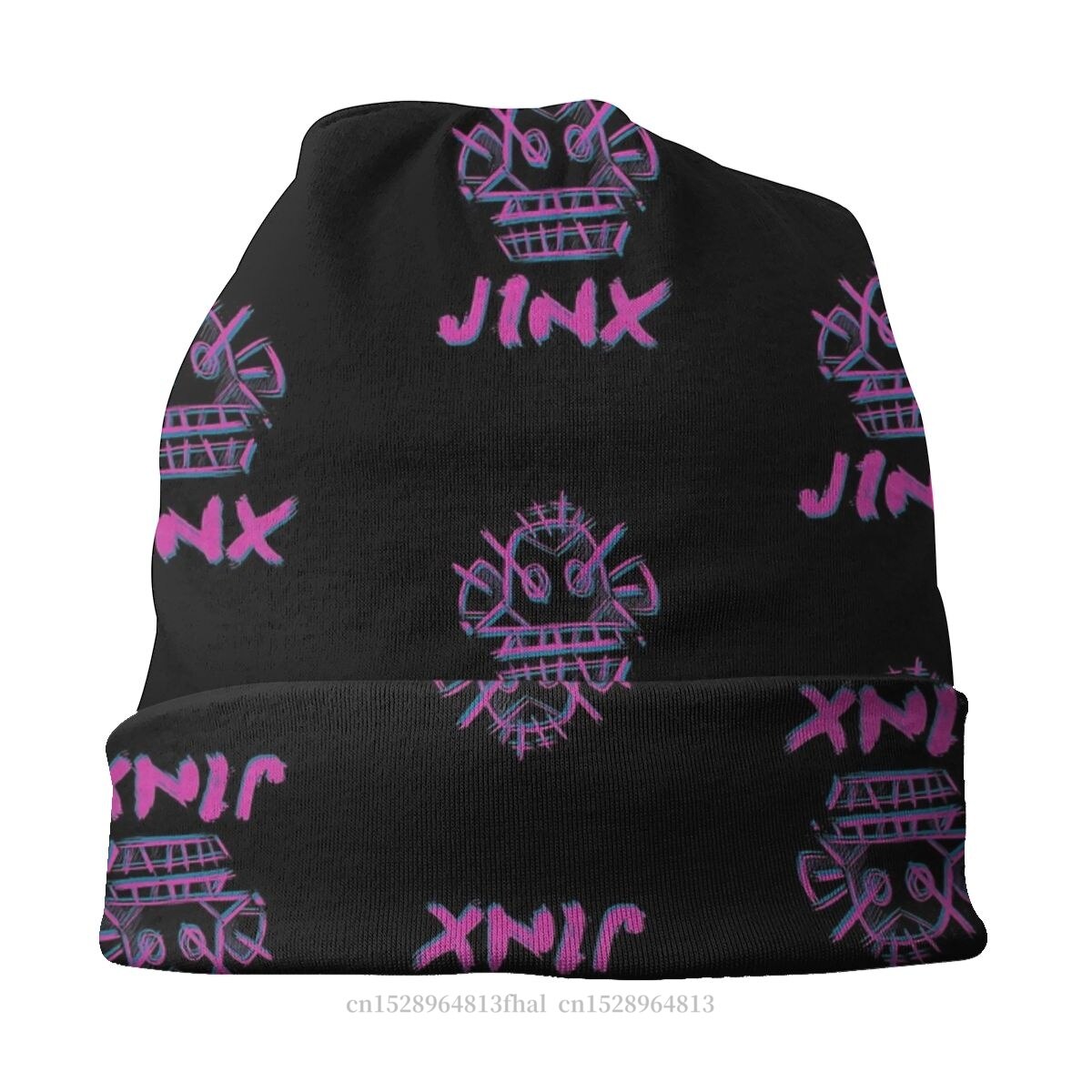 Arcane Jinx Logo Bonnet Hat - League of Legends Fan Store