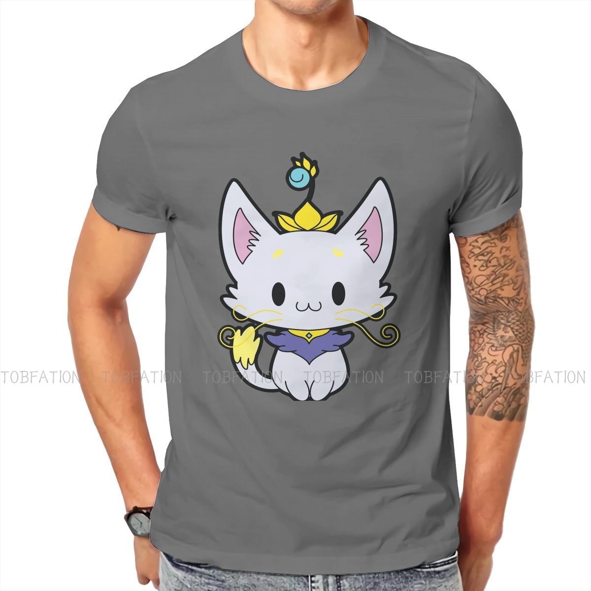 Yuumi Tri-blend T Shirt - League of Legends Fan Store