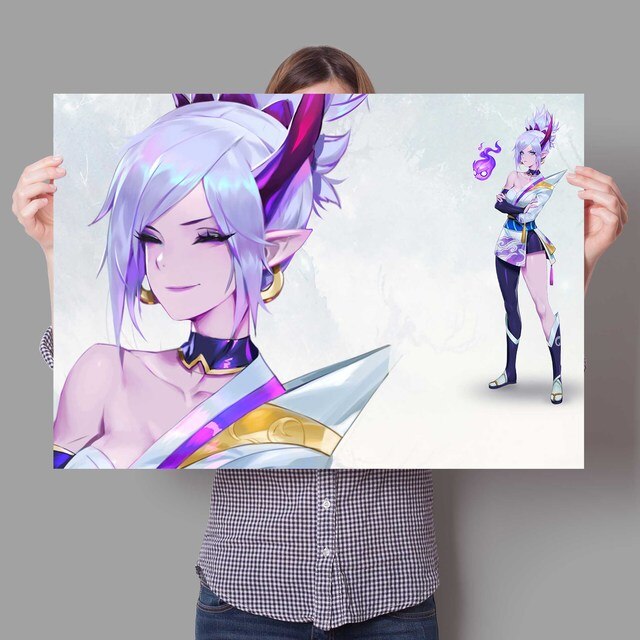 "Soul Lotus" Poster - Canvas Painting Series 3 - League of Legends Fan Store