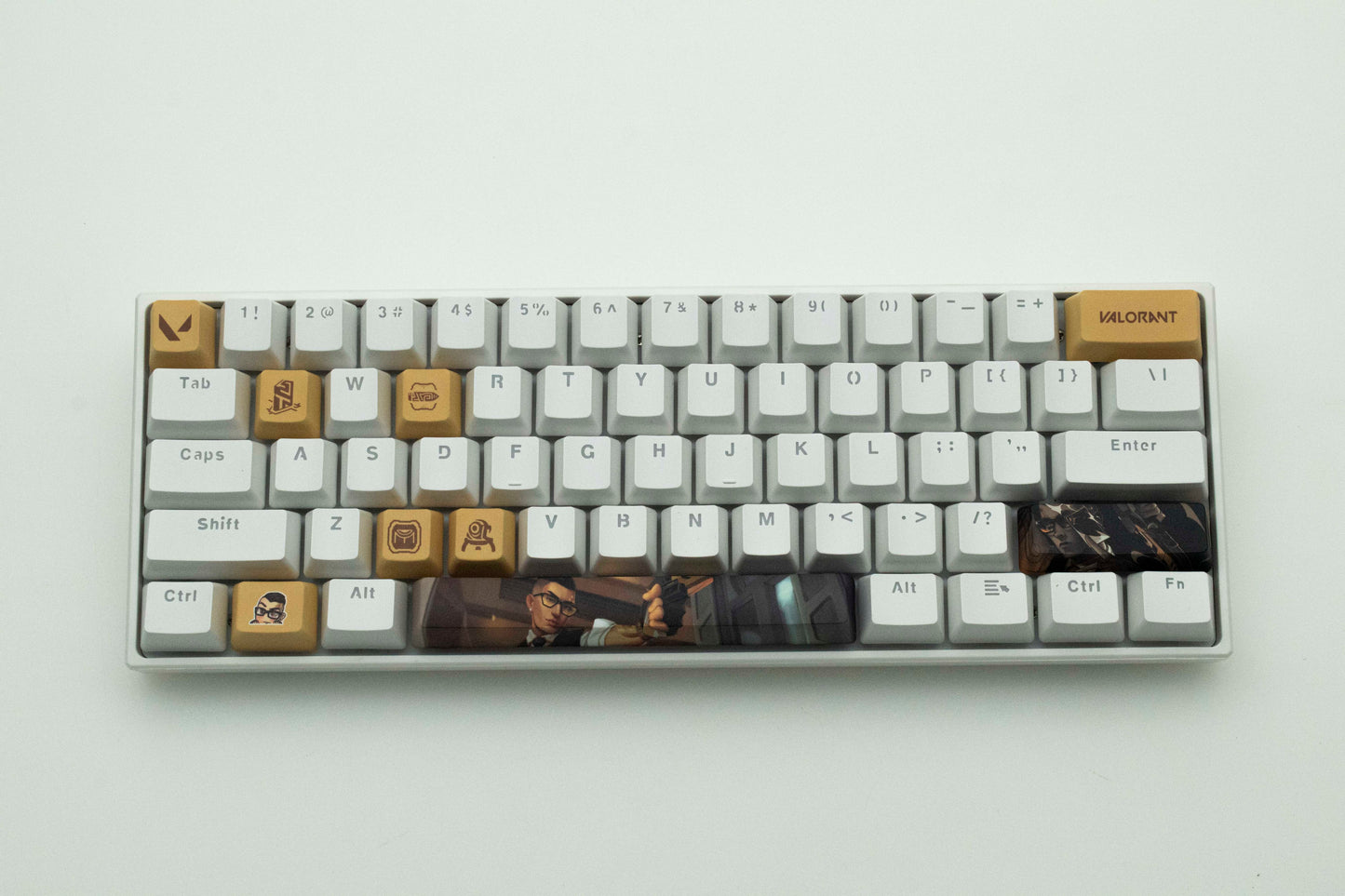 Valorant Chamber Custom Keycaps -  Best Gift for Valorant Player - Gamer Keycap Series