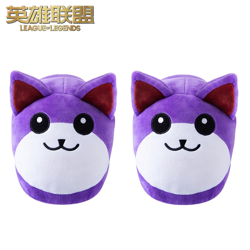 Meow Kai Plush Slippers - League of Legends Fan Store