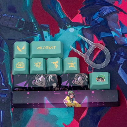 Valorant Killjoy Custom Keycaps -  Best Gift for Valorant Player - Gamer Keycap Series