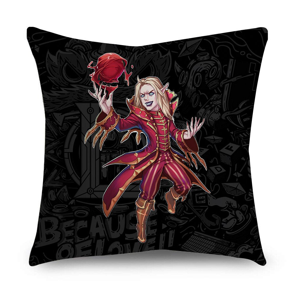 League of Legends Characters Pillowcases-- Nidale Ezreal Ziggs Janna Sejuani Zyra Varus Fizz Talon Graves Vladimir Riven Nami Vayne Zed Viktor Lee Sin Diana Nocturne - League of Legends Fan Store