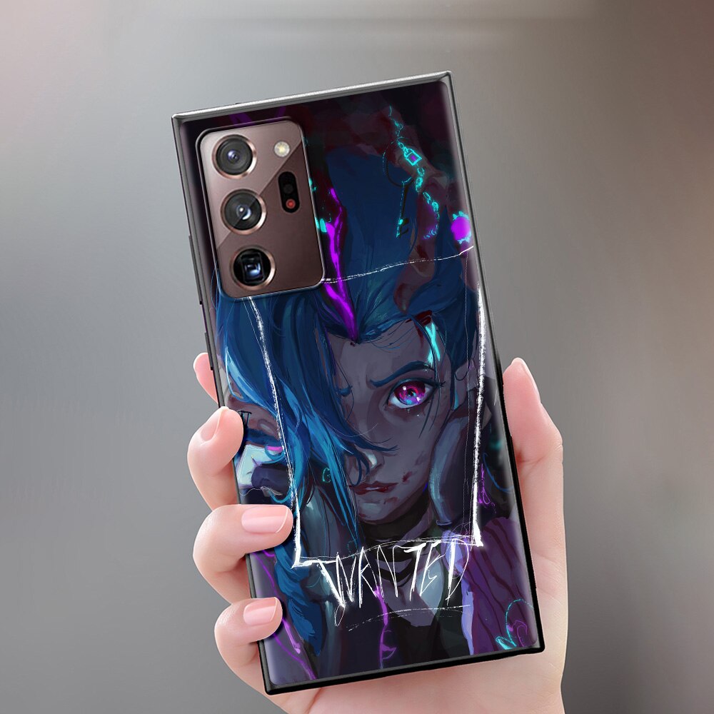 Collection 1 Case For Samsung Galaxy Note 20 Ultra 10 Plus 9 8 A50 A70 A30 A20 A10 M51 M31 M30s A40 A10e Soft Phone Cover Arcane Hot Anime - League of Legends Fan Store