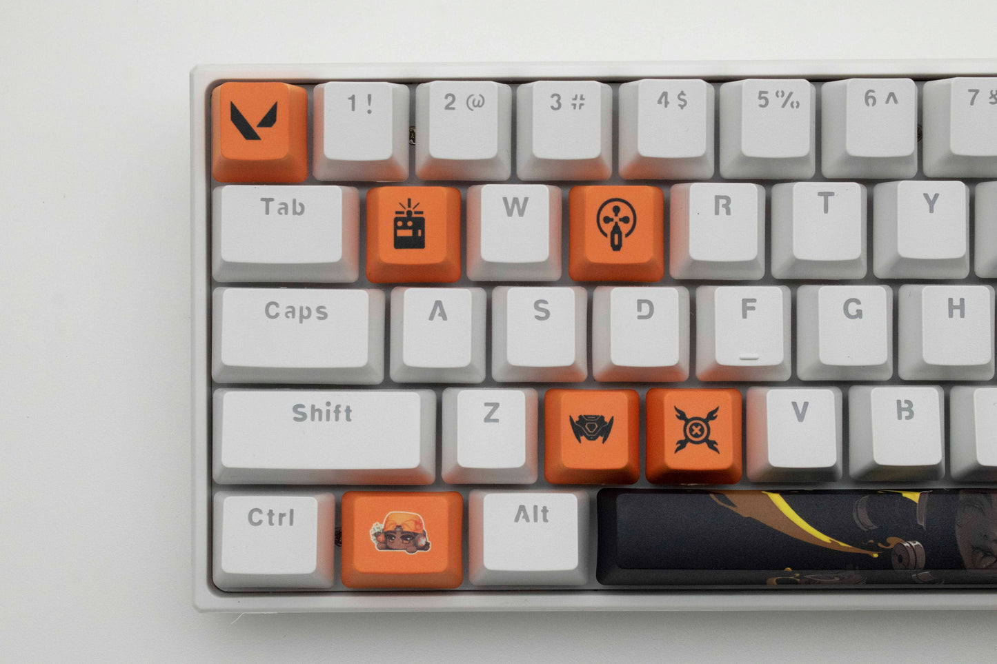 Valorant Raze Custom Keycaps -  Best Gift for Valorant Player - Gamer Keycap Series