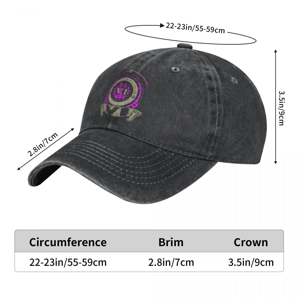 VI Logo Baseball Cap - League of Legends Fan Store