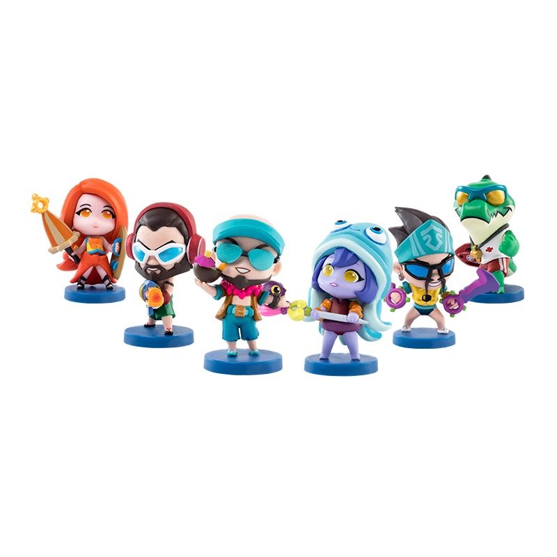 Summer Pool Party Mini Figures - League of Legends Fan Store