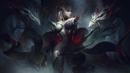 "Eternal Forest / Empress" Series 3 Poster - Canvas Painting - League of Legends Fan Store