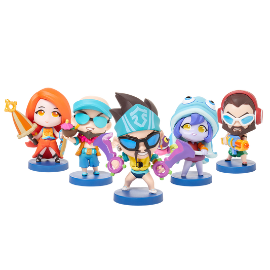 Summer Pool Party Mini Figures - League of Legends Fan Store