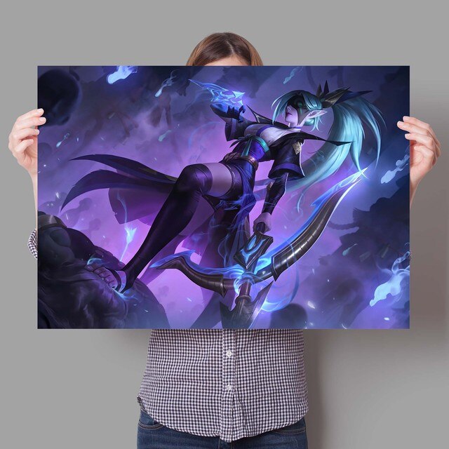 "Soul Lotus" Poster - Canvas Painting Series 1 - League of Legends Fan Store