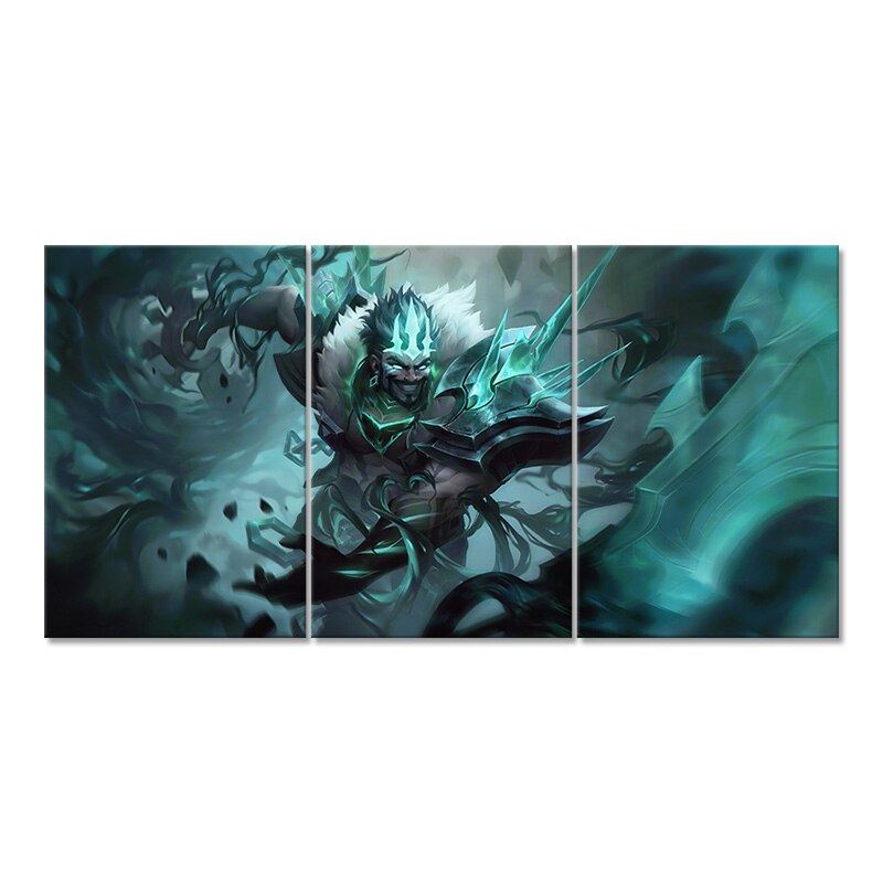 "Ruined Draven" Poster - Canvas Painting - League of Legends Fan Store