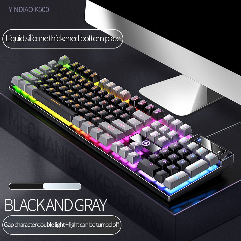 Gaming Keyboard-Mechanical Feel - League of Legends Fan Store