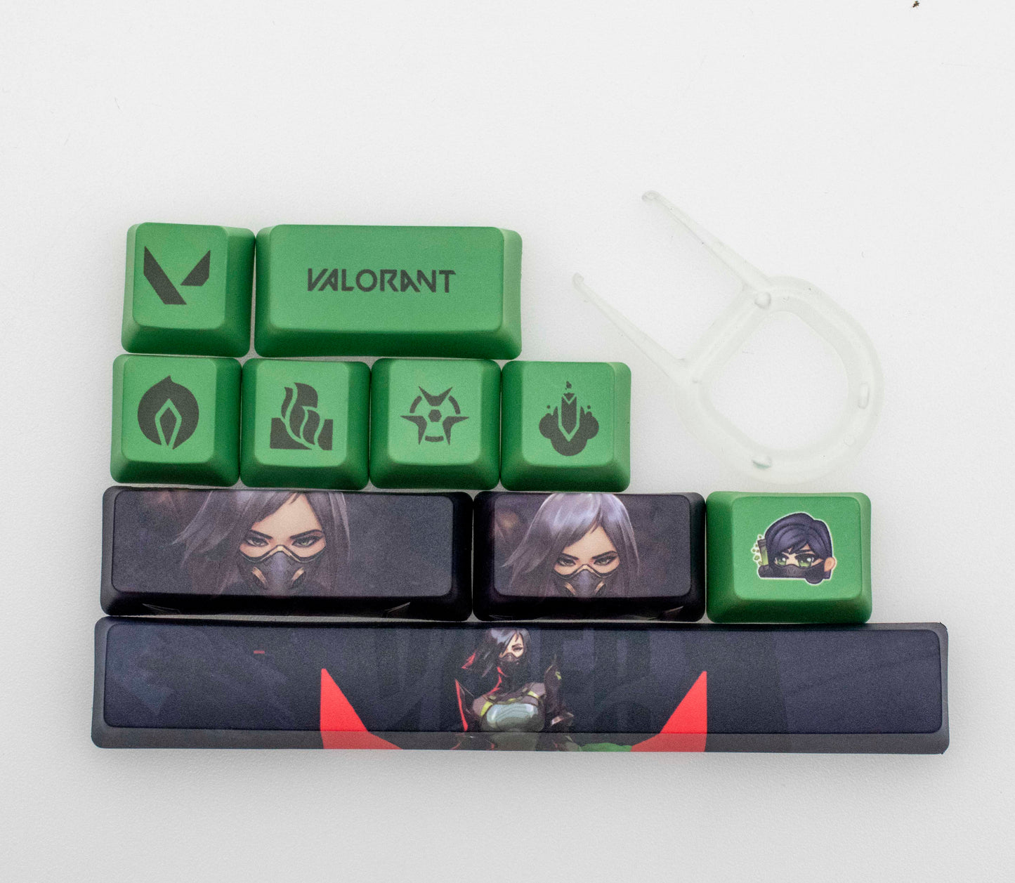 Valorant Viper Custom Keycaps -  Best Gift for Valorant Player - Gamer Keycap Series