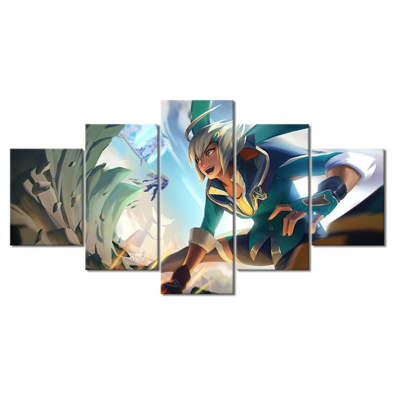 Battle Academia Taliyah Poster - Canvas Painting - League of Legends Fan Store