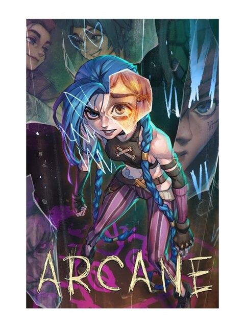 "The First Animated Drama" Arcane Series Poster - Canvas Painting - League of Legends Fan Store