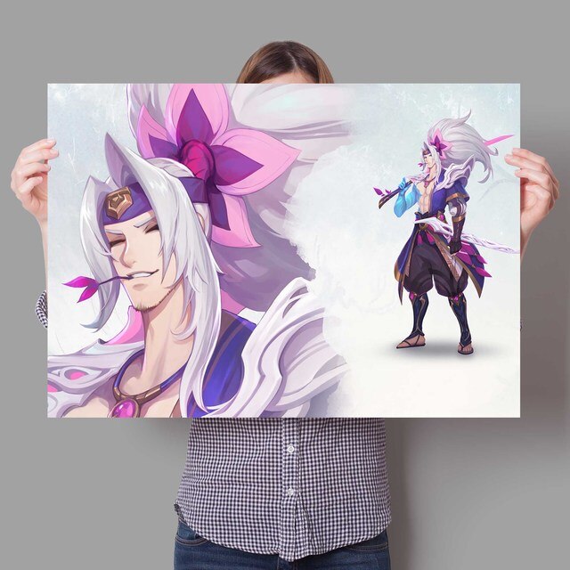 "Soul Lotus"  Poster - Canvas Painting Series 2 - League of Legends Fan Store