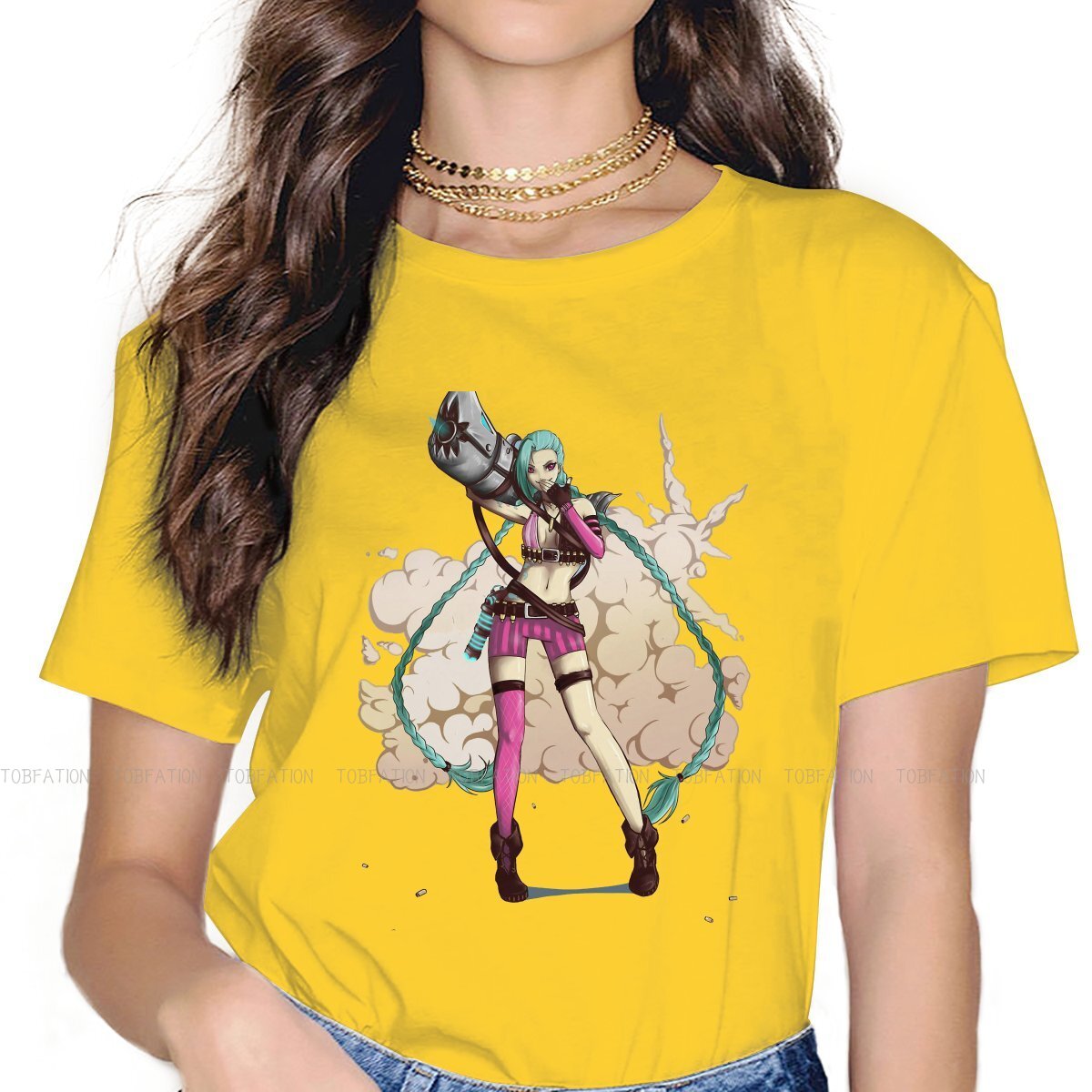 Beauty Jinx T Shirt - League of Legends Fan Store