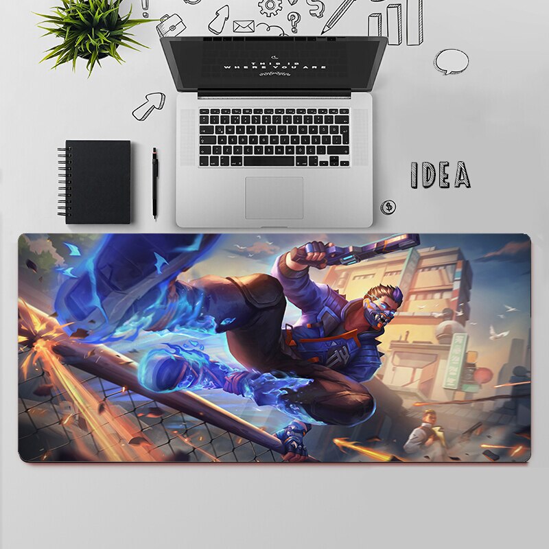 Valorant Phoenix Desk Mats | Valorant Gaming Mousepads | Gift For Agent Phoenix Player