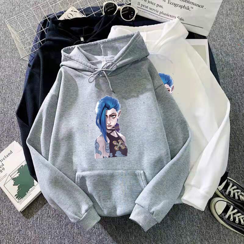 Jinx Arcane Cool Hoodie - League of Legends Fan Store