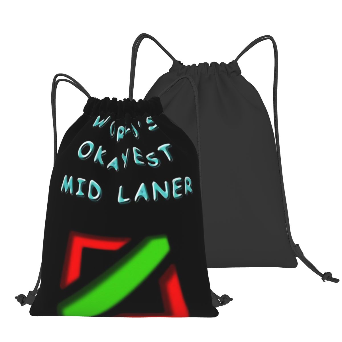 "Worlds Okayest Mid Laner" Backpack - League of Legends Fan Store