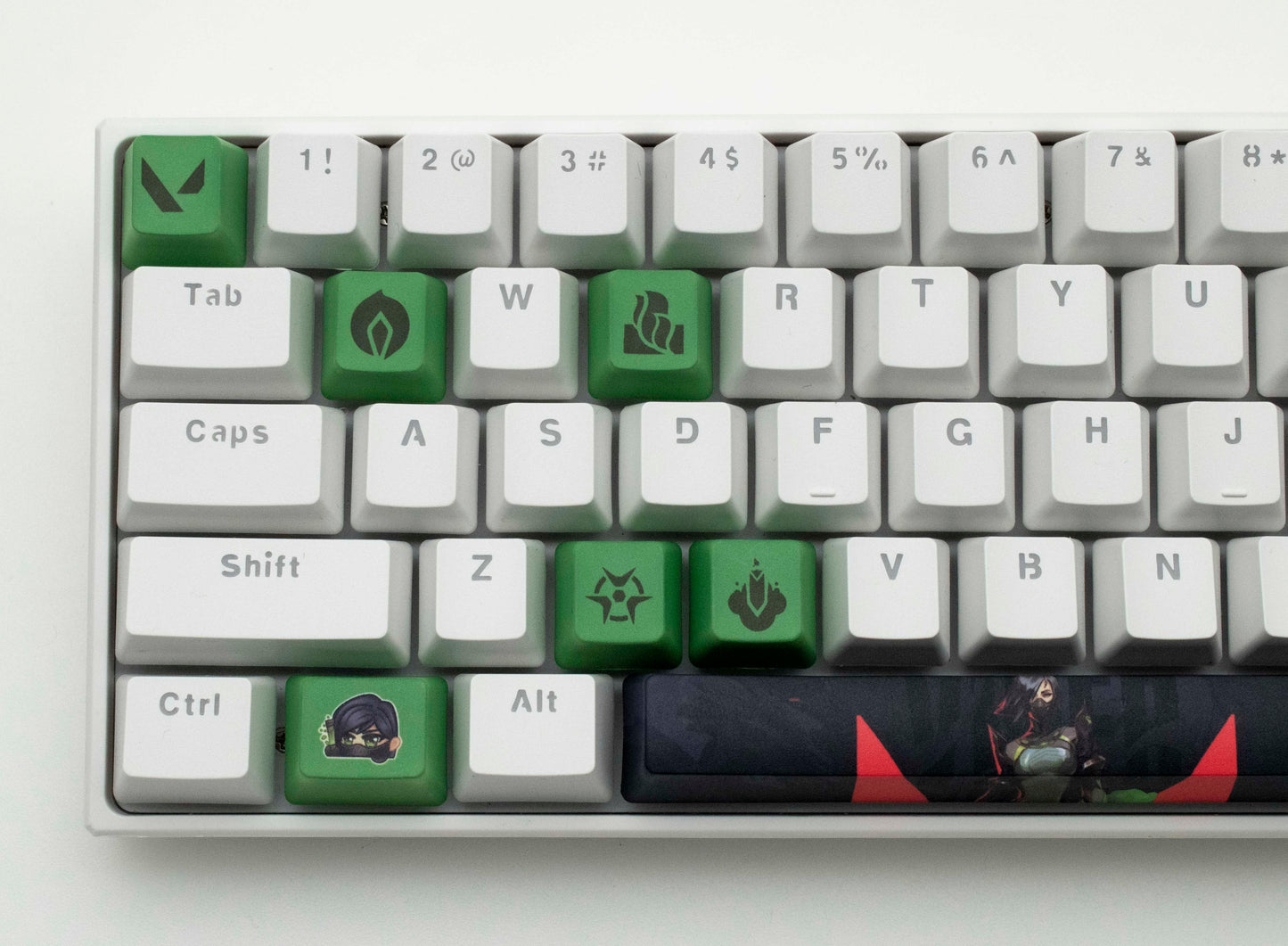 Valorant Viper Custom Keycaps -  Best Gift for Valorant Player - Gamer Keycap Series