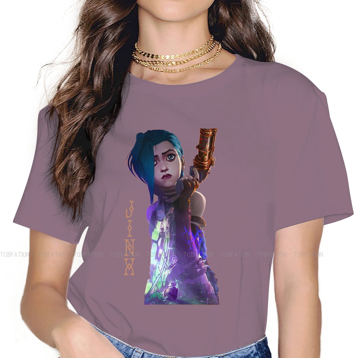 Arcane Jinxxx Fashion T-Shirts - League of Legends Fan Store