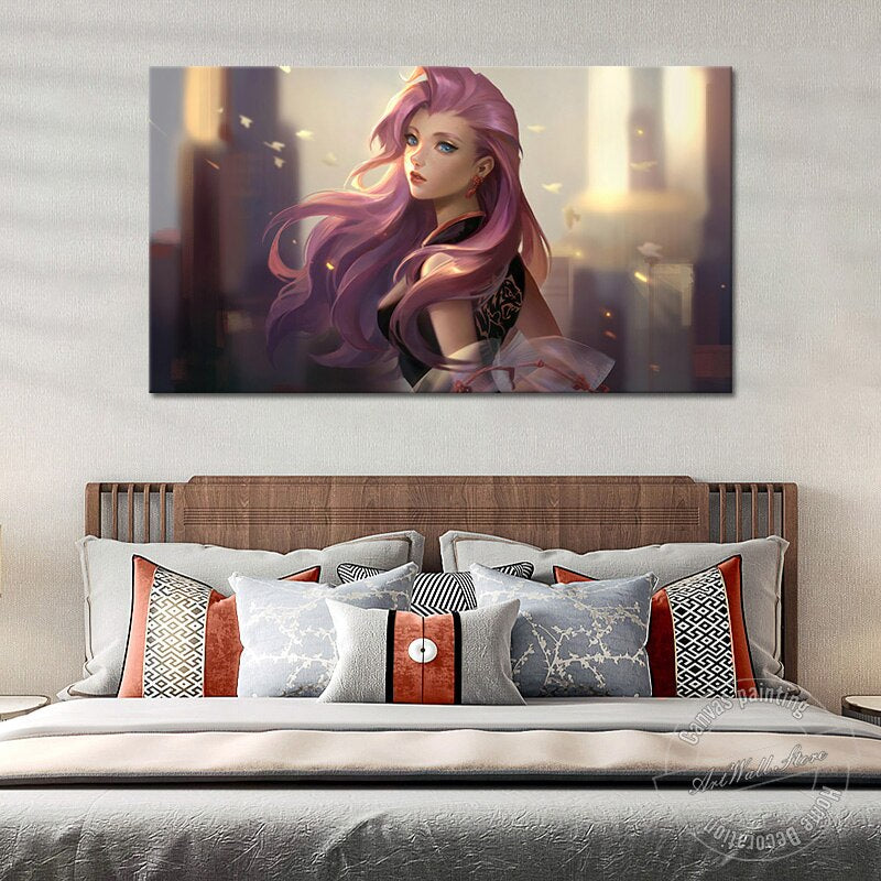 Seraphine Poster - Canvas Painting 2 - League of Legends Fan Store