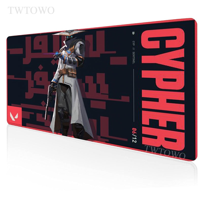 Cypher Mouse Pad Collection - Valorant Gaming Mousepads  - Best Gift For Gamer