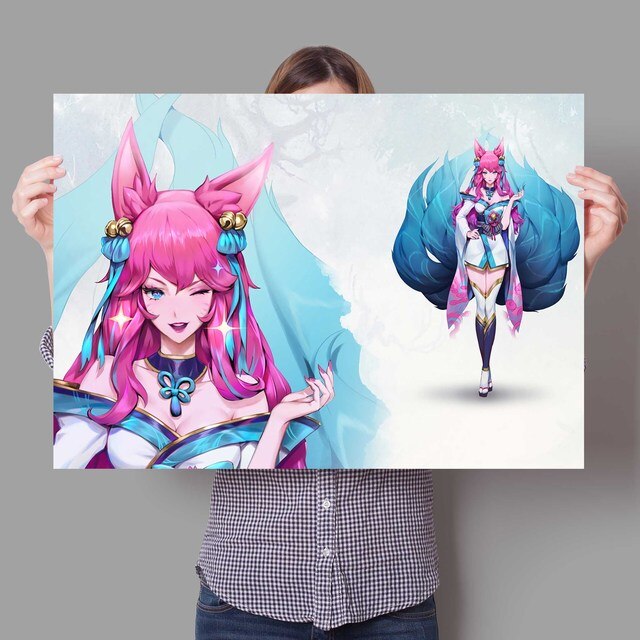 "Soul Lotus"  Poster - Canvas Painting Series 2 - League of Legends Fan Store