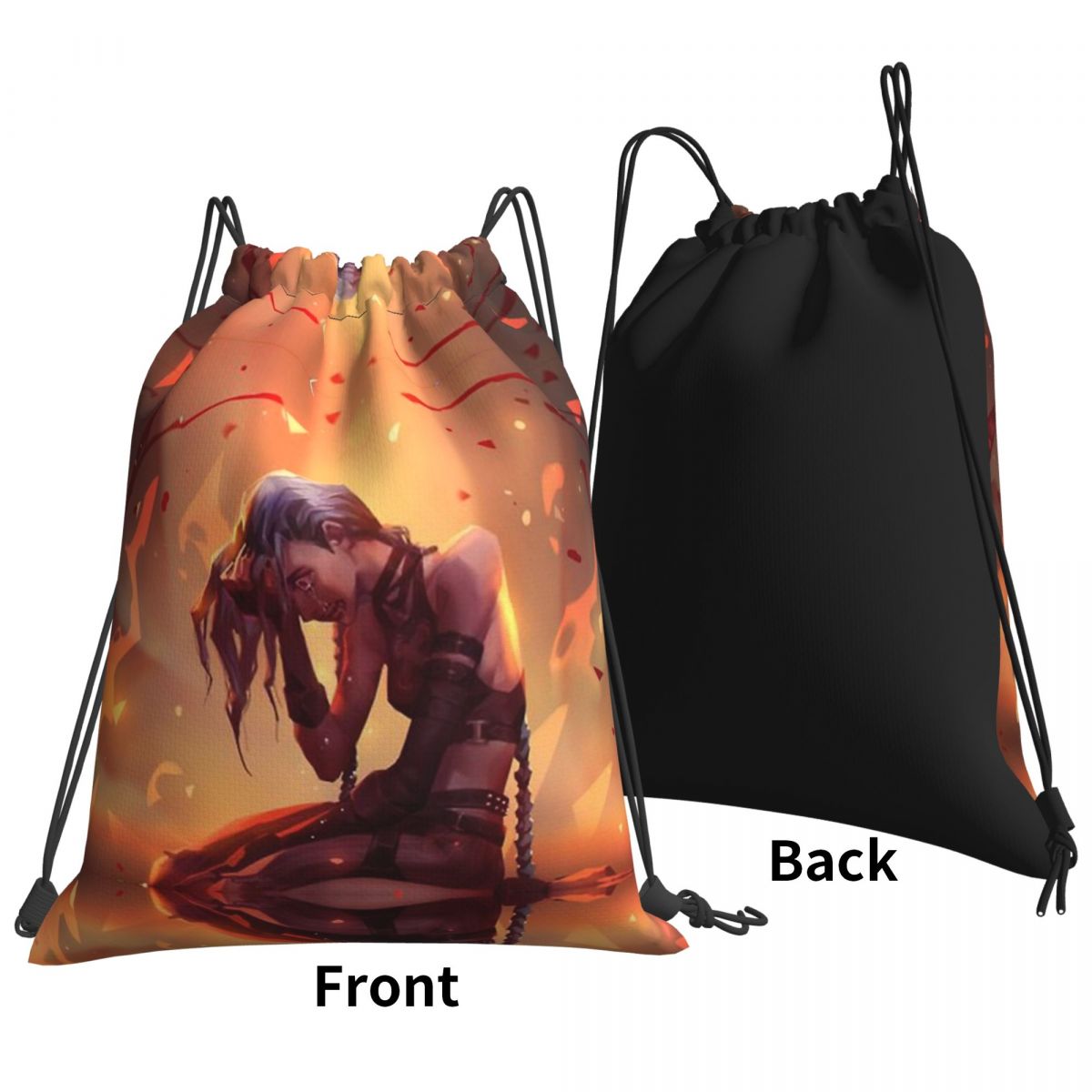 Jinx "Burst In Powder" Backpack - League of Legends Fan Store