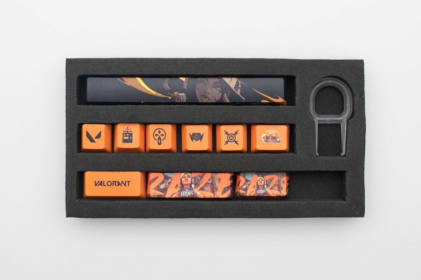 Valorant Raze Custom Keycaps -  Best Gift for Valorant Player - Gamer Keycap Series