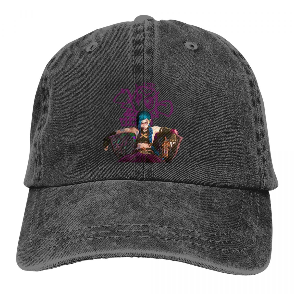 Arcane Jinx Hip Hop Cap - League of Legends Fan Store