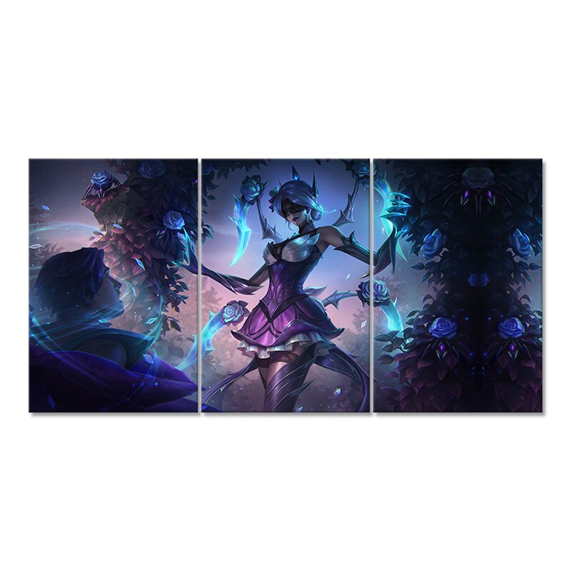 "Withered Rose" Elise Poster - Canvas Painting - League of Legends Fan Store