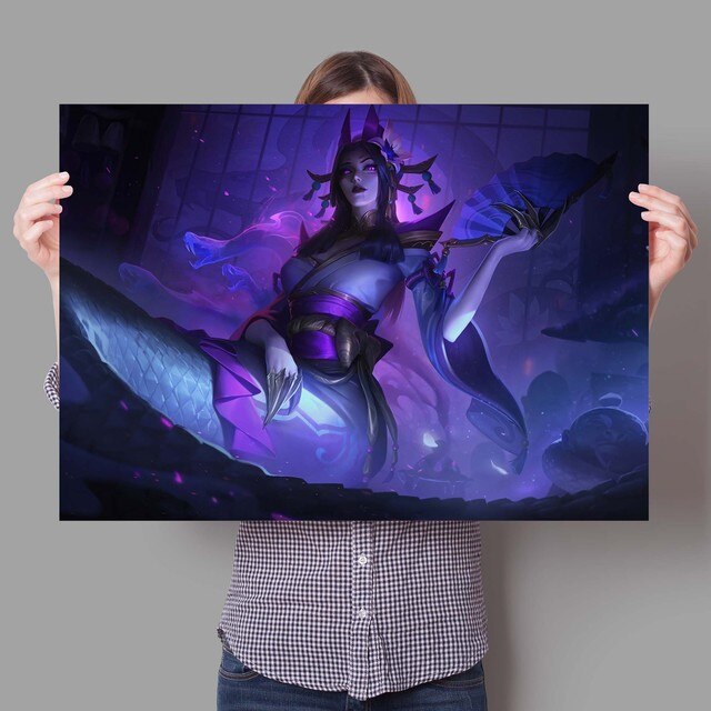 "Soul Lotus"  Poster - Canvas Painting Series 2 - League of Legends Fan Store