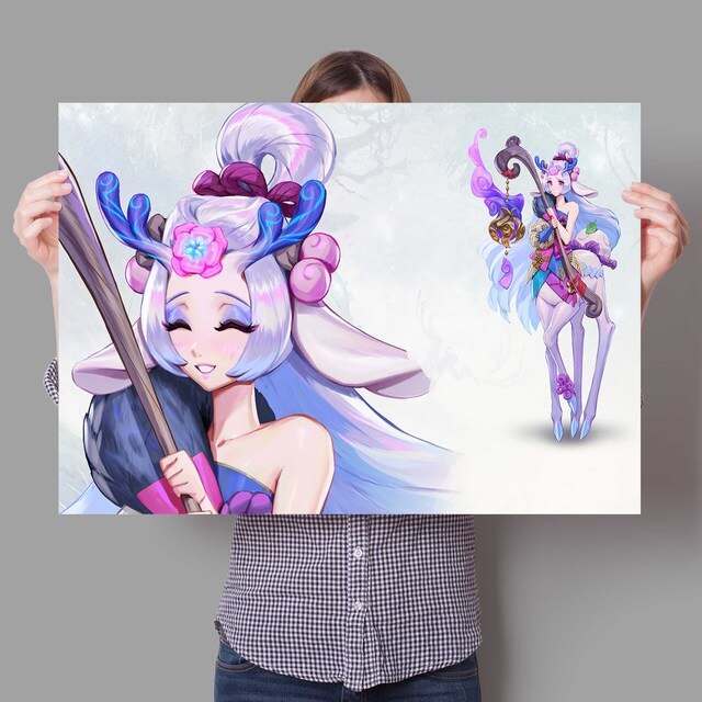 "Soul Lotus" Poster - Canvas Painting Series 3 - League of Legends Fan Store