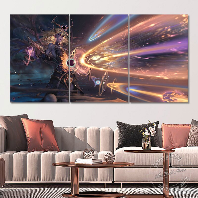 "Dark Cosmic" Lux Poster - Canvas Painting - League of Legends Fan Store