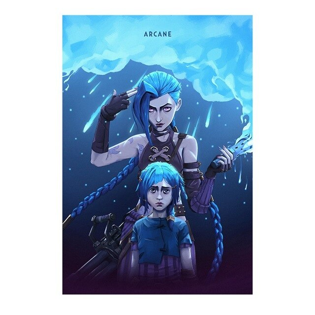 "The First Animated Drama" Arcane Series Poster - Canvas Painting - League of Legends Fan Store