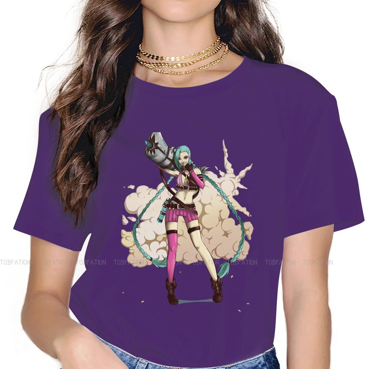 Beauty Jinx T Shirt - League of Legends Fan Store