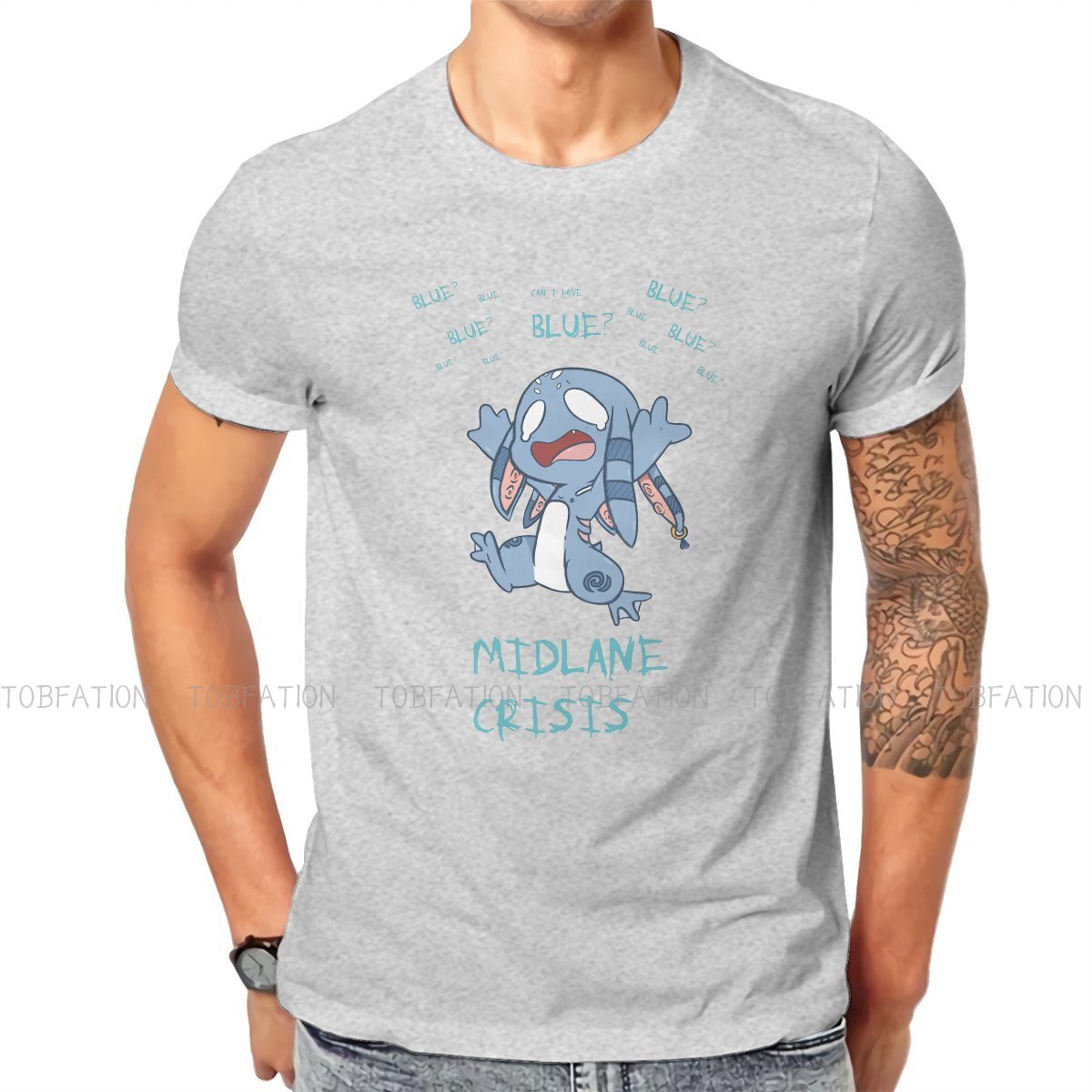 Midlane Crisis Fizz T Shirt - League of Legends Fan Store