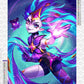 Diamond Art Mosaic -- Neeko Zoe - League of Legends Fan Store