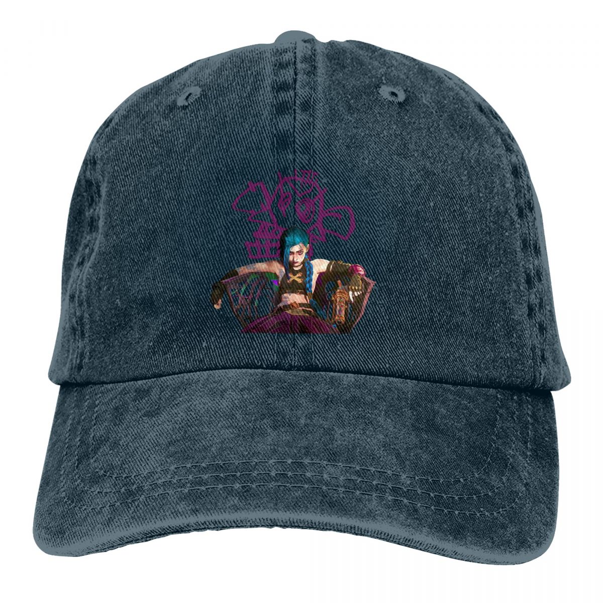 Arcane Jinx Hip Hop Cap - League of Legends Fan Store