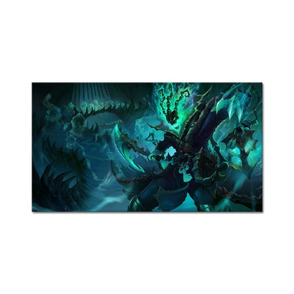 Thresh Poster - Canvas Painting - League of Legends Fan Store