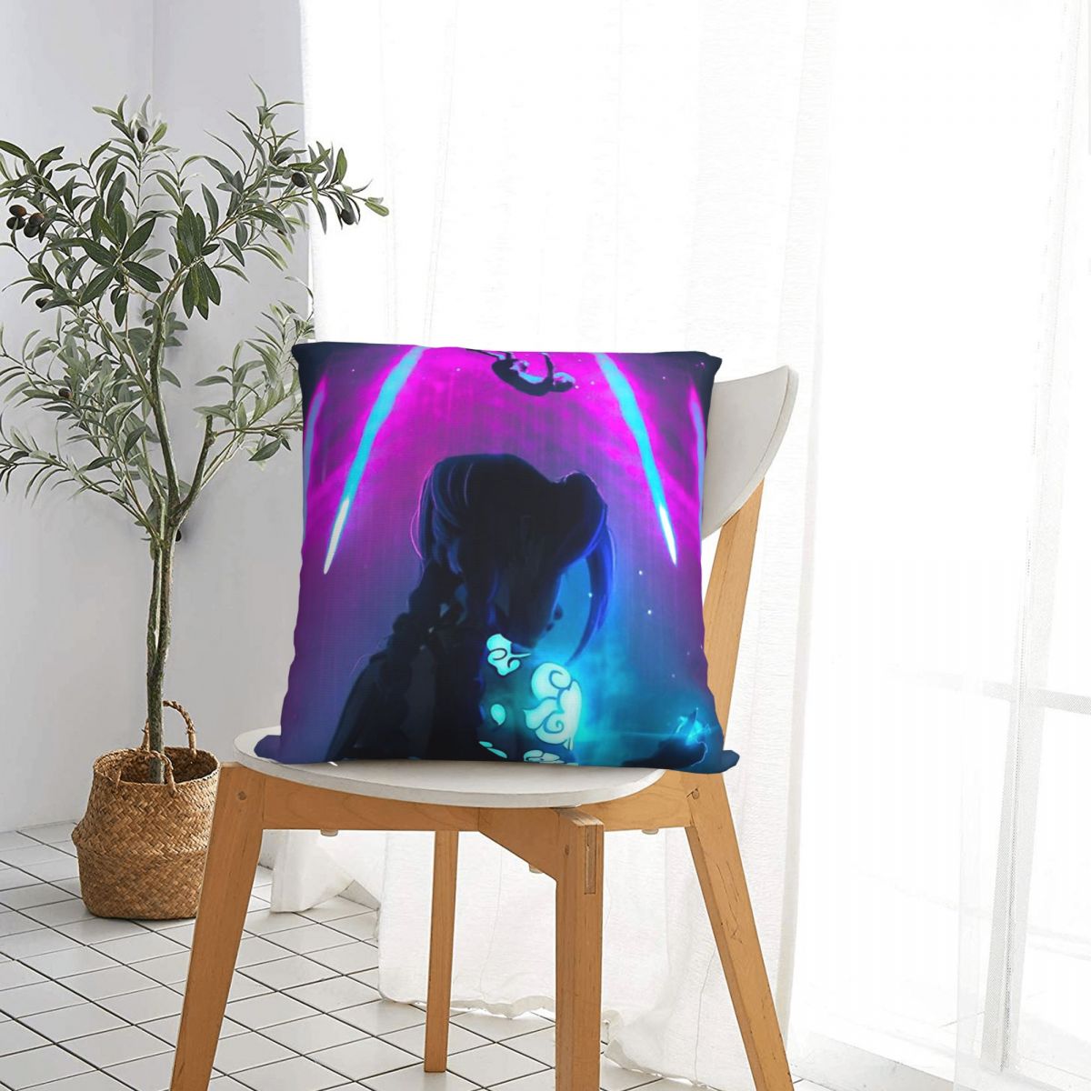 Jinx World Pillowcase Arcane - League of Legends Fan Store