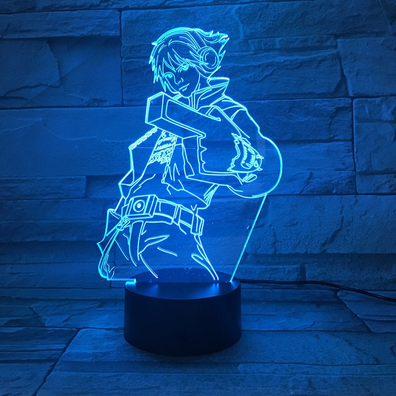 League Of Legends All Champions 3D Led Nightlight Collection - League of Legends Fan Store