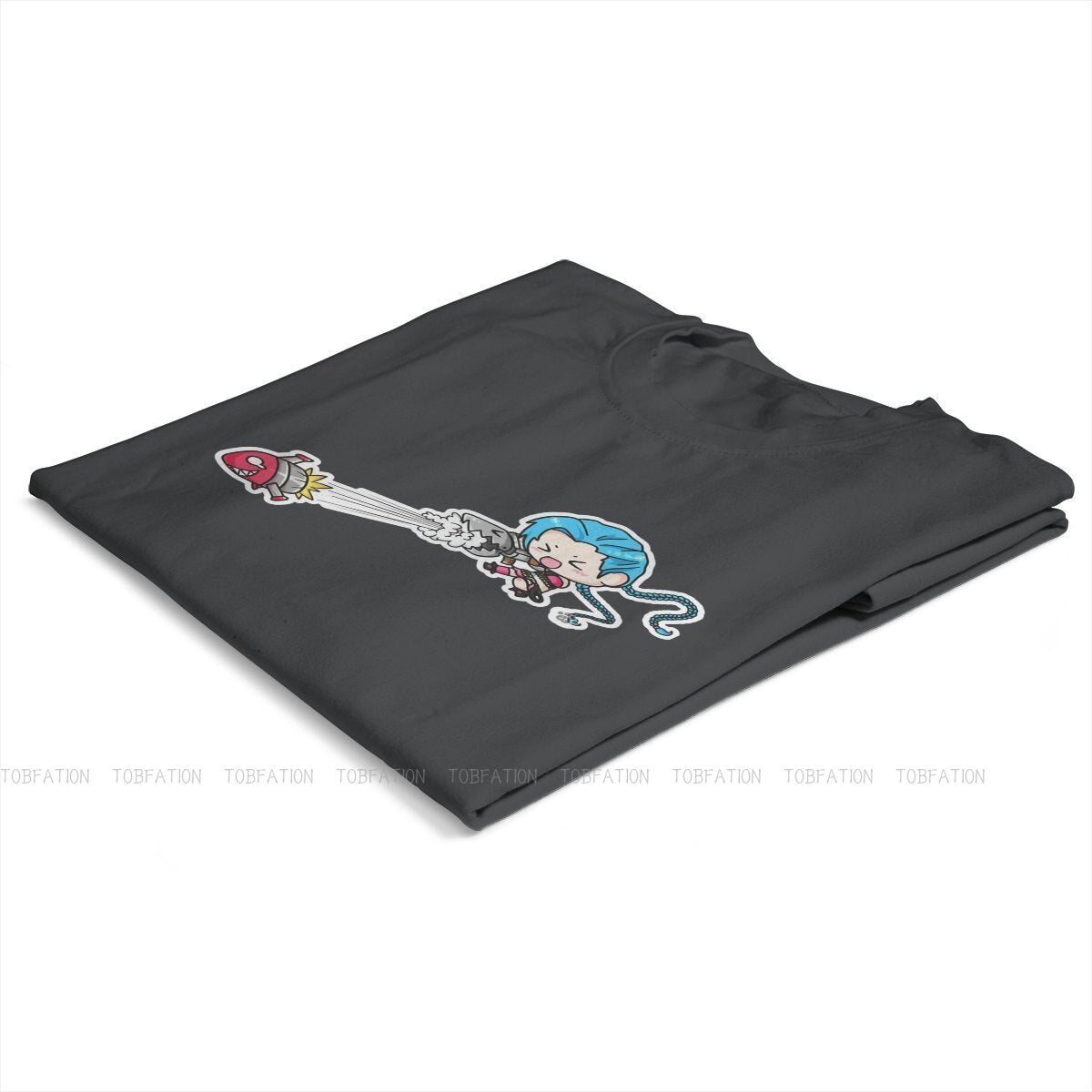 Arcane Cute Sticker Jinx Humor T Shirt - League of Legends Fan Store