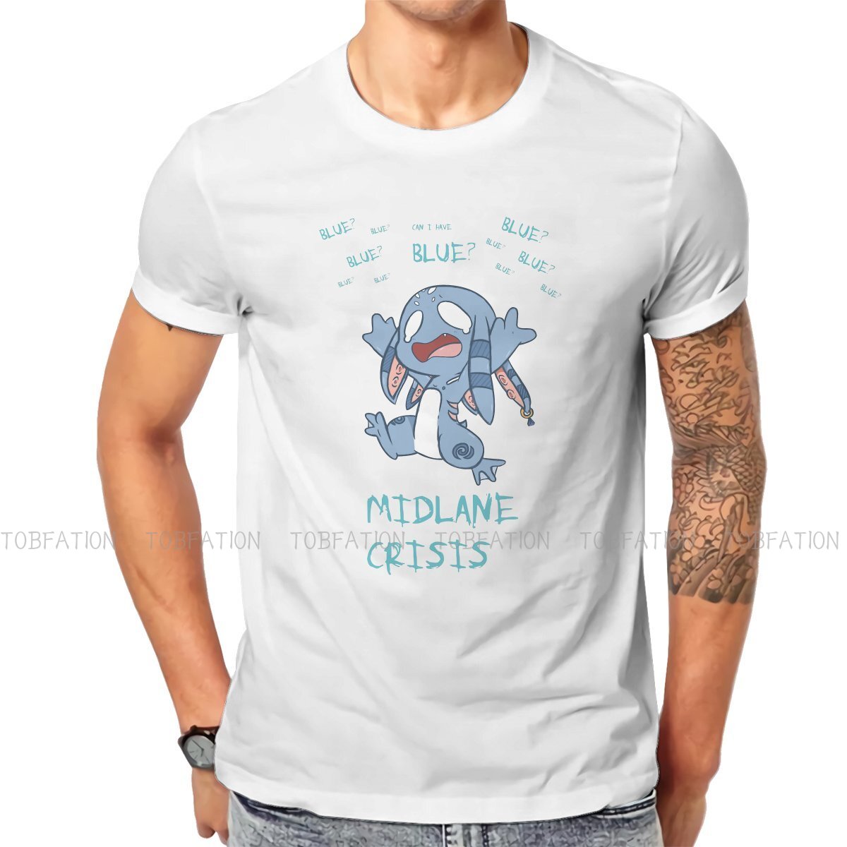 Midlane Crisis Fizz T Shirt - League of Legends Fan Store