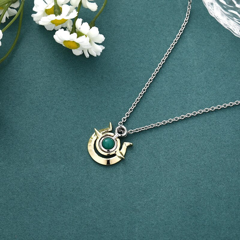 Vintage League of Legendes Moonstone Renewer Necklace ace Party Jewelry - League of Legends Fan Store