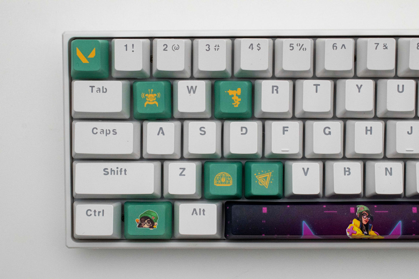 Valorant Killjoy Custom Keycaps -  Best Gift for Valorant Player - Gamer Keycap Series